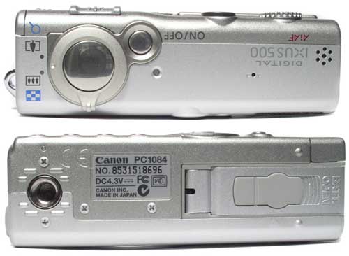 Canon Digital IXUS 500