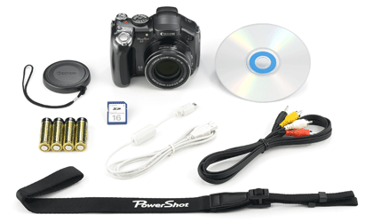 комплект цифровой фотокамеры Canon PowerShot S3 IS