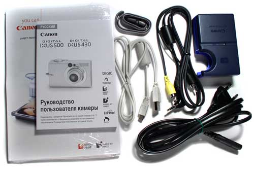 Комплект Canon Digital IXUS 500