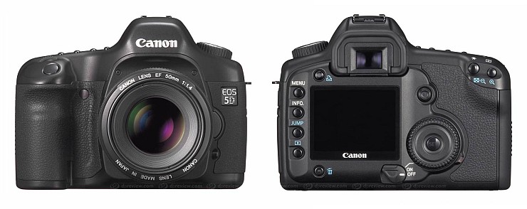 Описание модели Canon EOS 5D