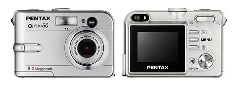 Цифровой фотоаппарат Pentax Optio 50