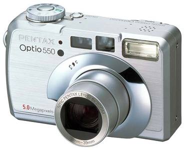 Цифровой фотоаппарат Pentax Optio 550
