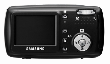 Вид сзади Samsung Digimax A502