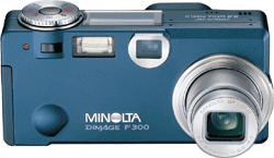 Новая цифровая 5.0 мегапиксельная фотокамера MINOLTA DiMAGE F300