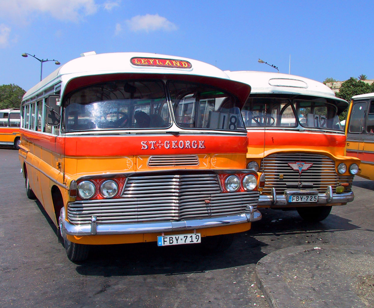[Very old Line Busses at Malta. JMJ.   Canon powershot Pro 90. Digital camera Canon powershot Pro 90]