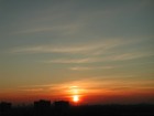 [Заходящее солнце тонущее в облаках .... Цифровая фотокамера Nikon CoolPix 880]